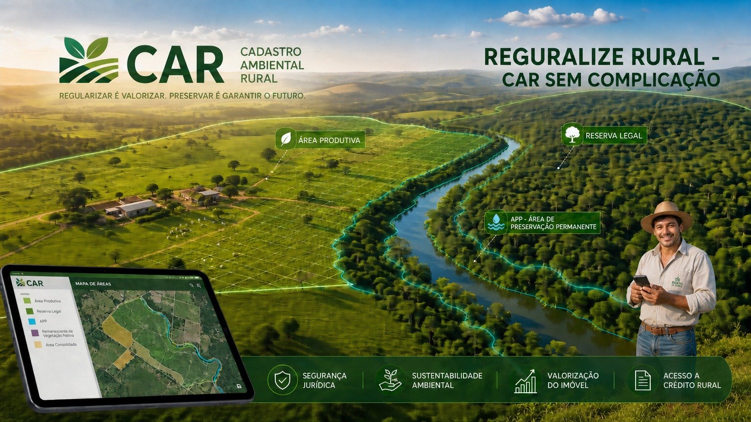 Regularize Rural — Cadastro Ambiental Rural